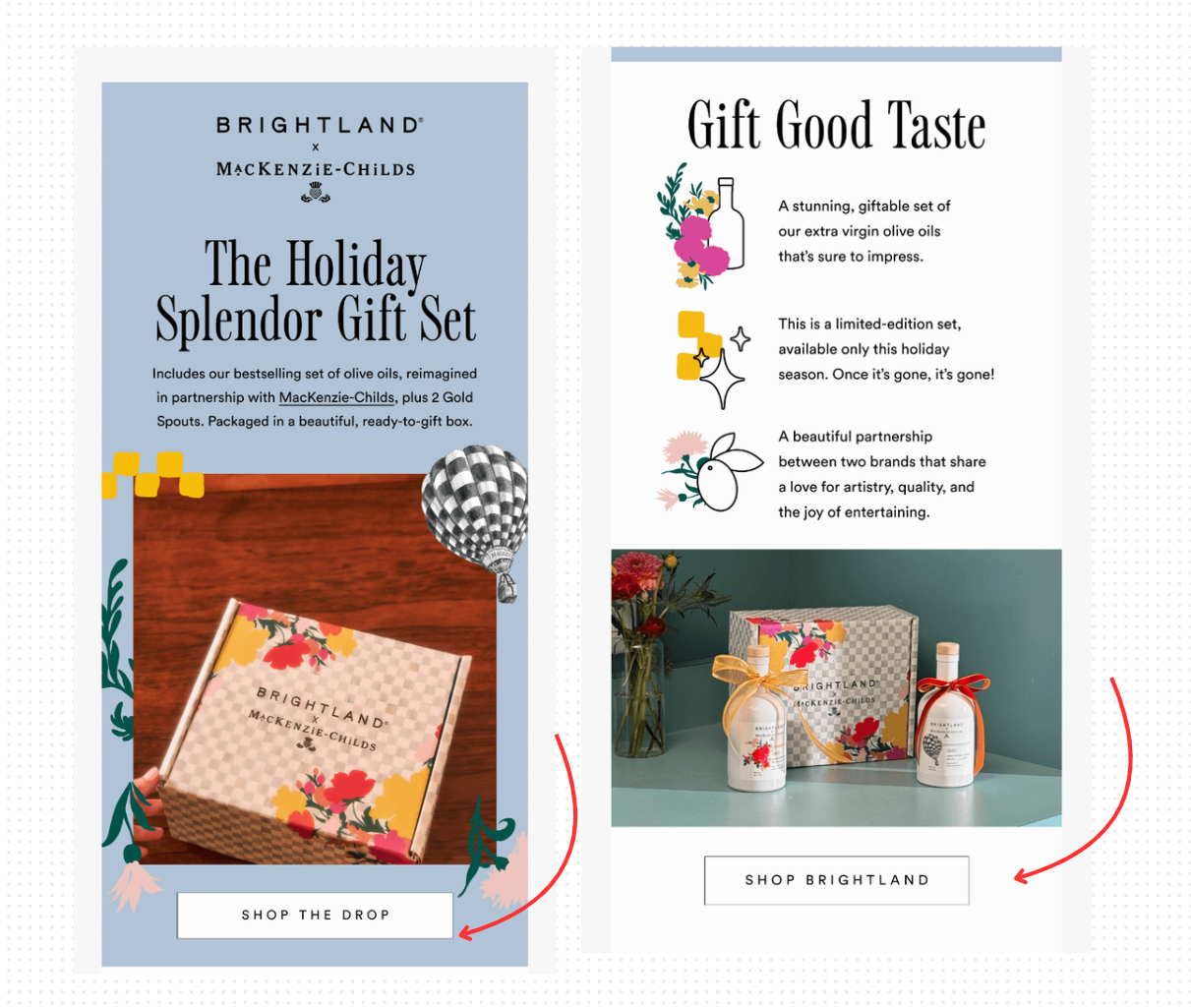 Holiday themed newsletter